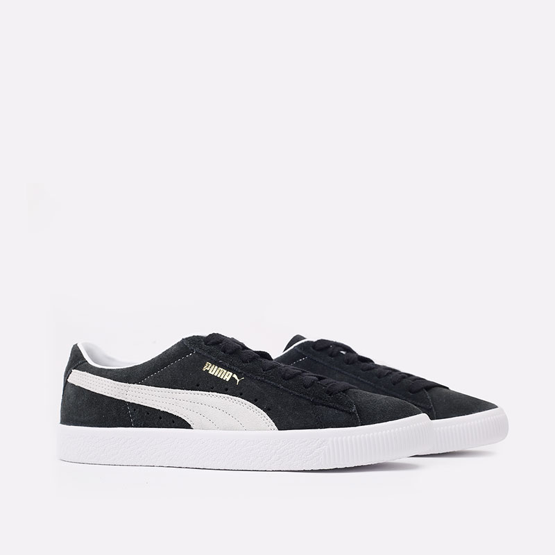 мужские черные кроссовки PUMA Suede VTG 37492105 - цена, описание, фото 2